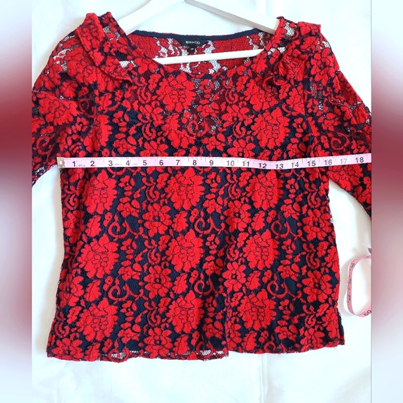 RW&CO, lace top, size s - Picture 2 of 8